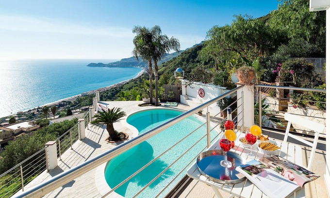 Letojanni Villa | Pool villa with sea view near Taormina, Sicily