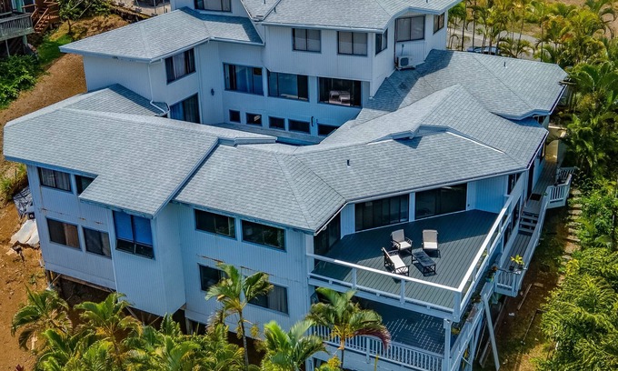 Kaneohe Villa | Poolside Paradise: with Double Bay View Rooms (Unit C)n