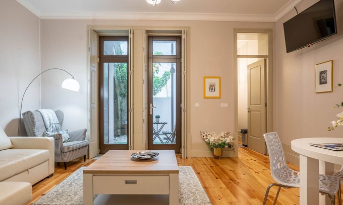 Cedofeita Apartment | Porto Historic: 1BR w/Private Patio by LovelyStay