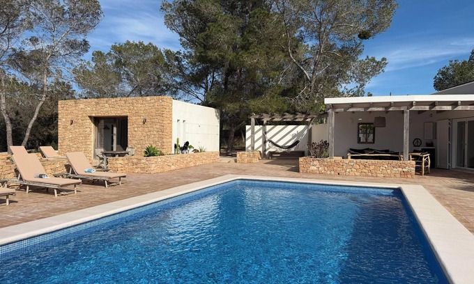 Sant Francesc Xavier House | PORTO SALER, SEA VIEW, HEATED SWIMMING POOL, ALL COMFORT. TOURIST LICENSE ET0773