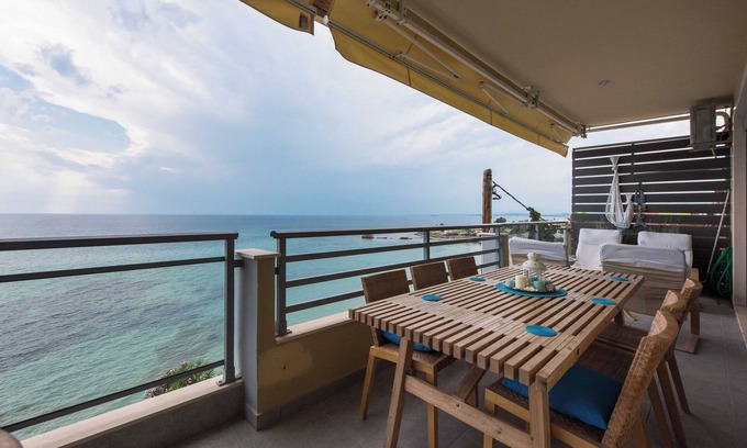 Nea Potidaia Apartment | Potidea Sea View B by Luxlikehome