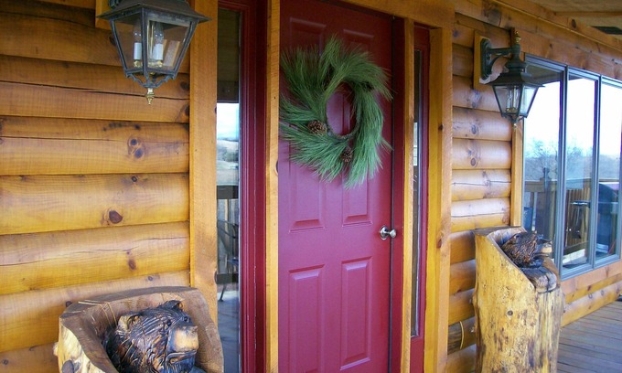 Upper Tract Cabin | Potomac Overlook Log Cabin/WIFi at 12364 Petersburg Pike, Upper Tract,WV .