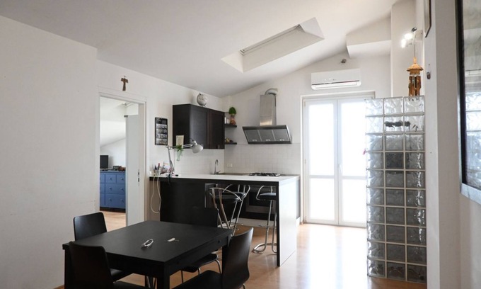 Porto Potenza Picena Apartment | PP01 - Porto Potenza, new sea front apartment with panoramic terrace