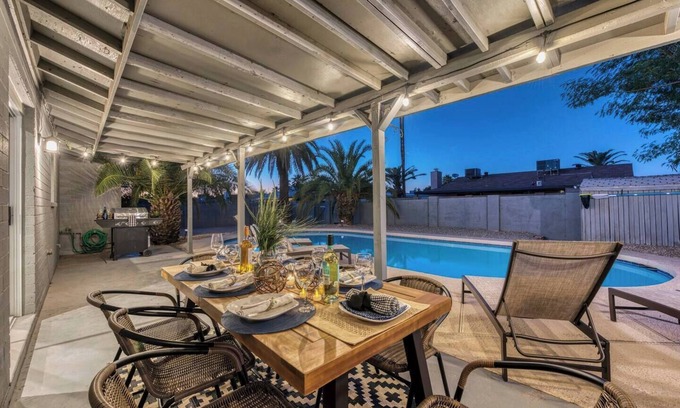 Meyer Park House | Premium HOME with FREE Private Heated Pool!