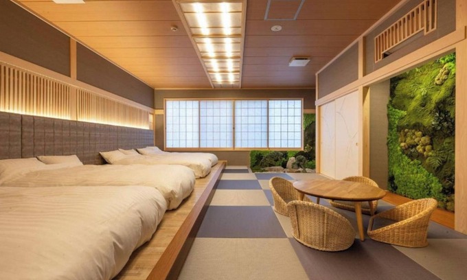 Hachikita Onsen Hotel | Premium Room with Hinoki Hot Spring Bath 4 people/Mikata-gun Hyōgo