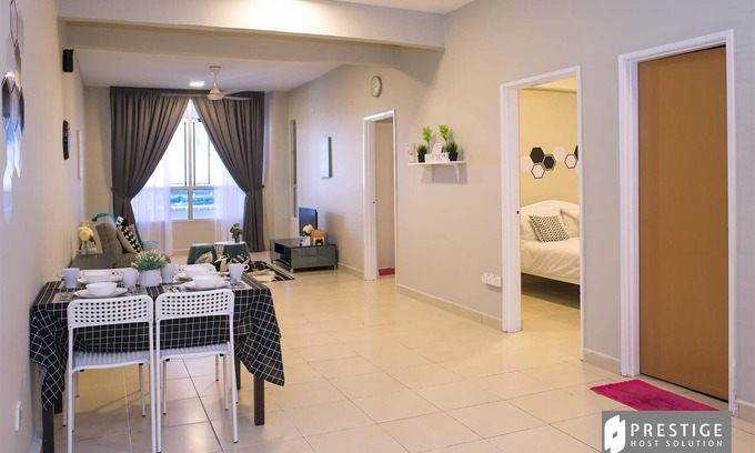 Kota Bharu Apartment | Prestige Pelangi 1 (C2106) Superb River View Homestay