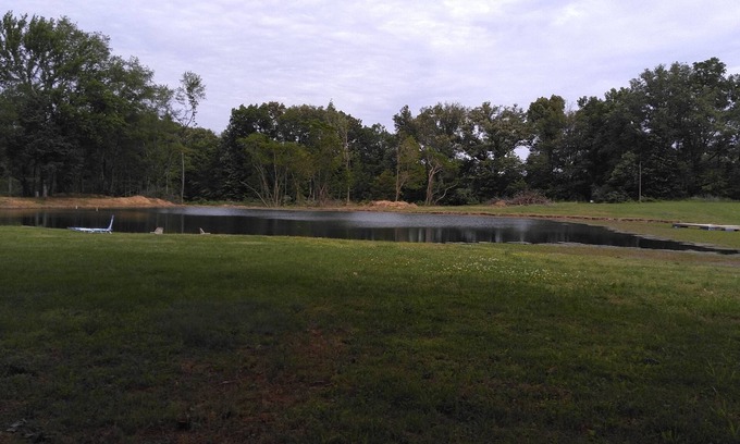 West Frankfort RV Rental | Private beach and pavilion