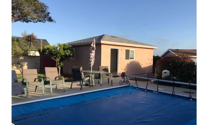 Morena Cottage | Private Cottage by Mission Bay with Pool, and Spa Massage chair inside!