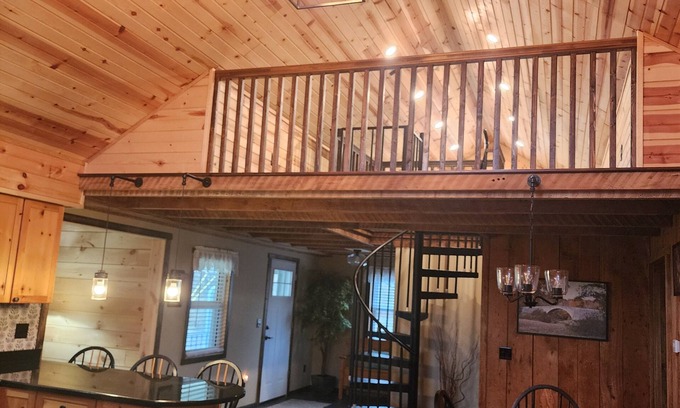 Grantsville Cottage | Private Home in Garrett County, surrounded by trees,n fields n and farmland.