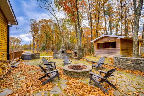 Catskill House | Private Hot Tub on 10 Acres Cozy Catskill Getaway