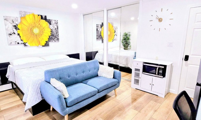 Pleasanton House | Private King bed and bath, your cozy retreat!