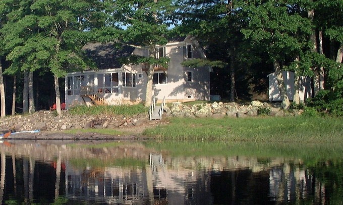 Union House | Private Lakefront Home In Midcoast Maine Area Village, Near Camden, Me.