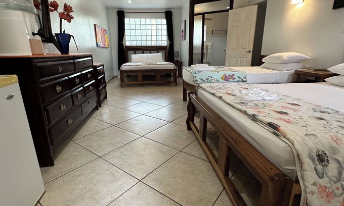 Hopkins Hotel | Private Orchid Room w/AC @ All Seasons Belize