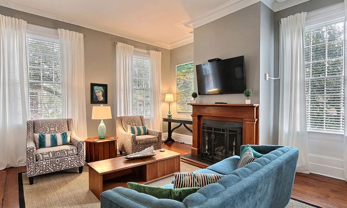 Savannah Victorian District House | Private Pool on Site | 5*Clean | Flex Cancelation