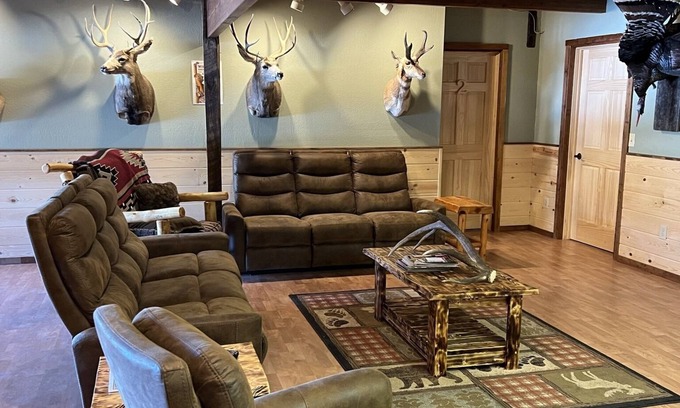 Sundance House | Private Queen Room #1 at The Lodge at Devils Tower