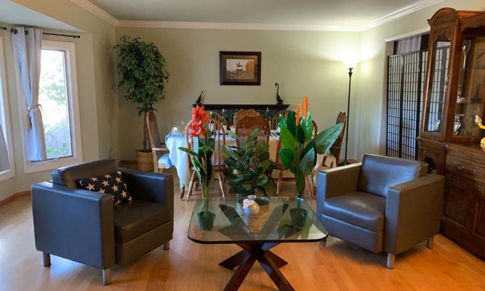 Saratoga House | Private Retreat in Saratoga Cozy Rooms Expansive Yard Ideal Getaway