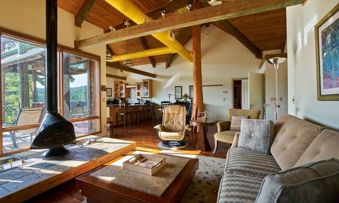 Ferguson Cabin | Private, Romantic Luxury Mountain Cabin in the Woods with Incredible Views