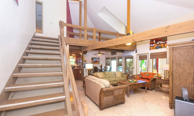 Lawson Rock House | Private Villa in Sandy Bay, One of the best areas for snorkeling on the island!