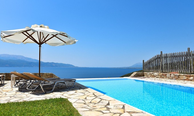 Dorida Villa | Private Villa with Breathtaking sea view, Swimming pool, Near the beach