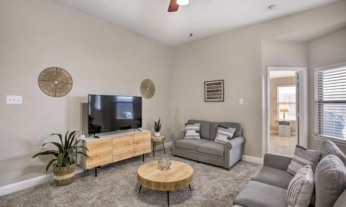 Greenville House | Private Yard and Grill Greenville Vacation Rental