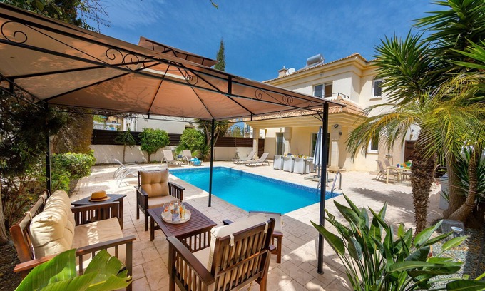 Kapparis Villa | Protaras Villa Athamas Blue
