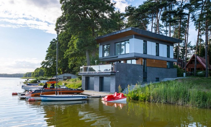 Ostroda Villa | Przystań Mała Ruś - Mazury Lake Villa