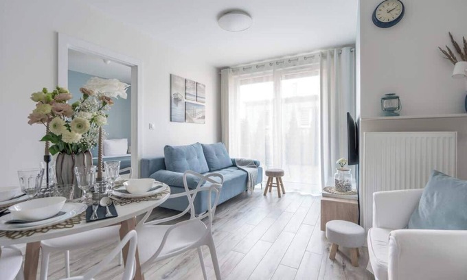 Wyspa Sobieszewska Apartment | Przytulny apartament w nadmorskiej marinie