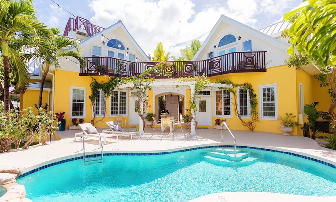 West Bay Bed & Breakfast | Pure Bliss Hibiscus Room at Cayman's Award Winning Shangri-La Bed & Breakfast