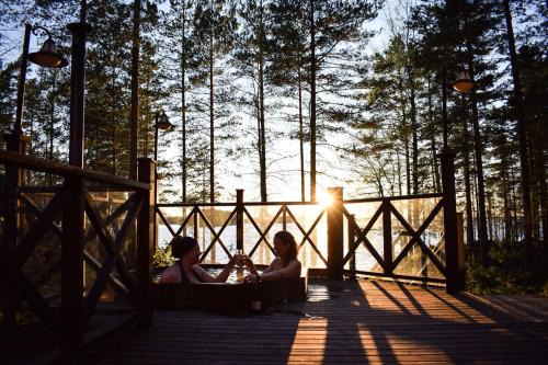 Hiukkajoki Villa | Puruvesi Holiday Villas, Kalliohovi