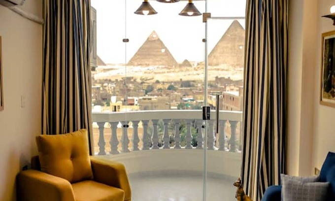 Al Haram Apartment | Pyramids Bay Apartment the best place to view the Giza Pyramids