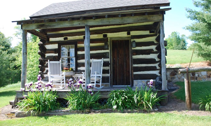 Lock Haven Cabin | Quaint & cozy secluded log cabin for two situated on 200 acres in the mountains!