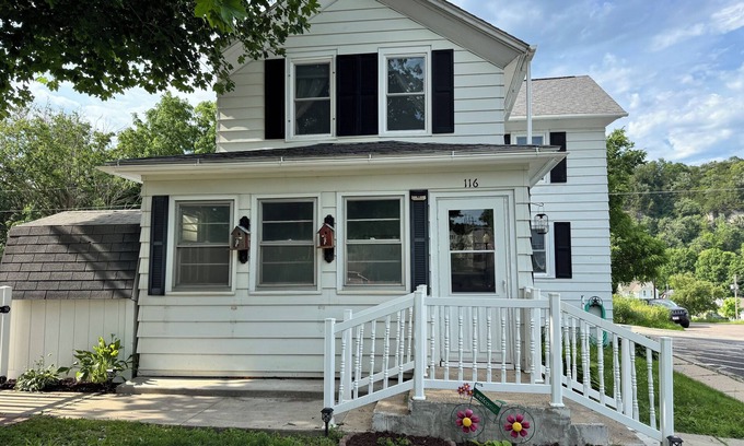 Lanesboro House | Quaint home with large yard, pet friendly, bike storage right off the trailhead