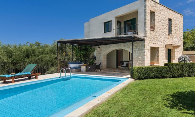 Alikambos Villa | Querini Villa Maria In Alikampos 9km From Sandy Beach