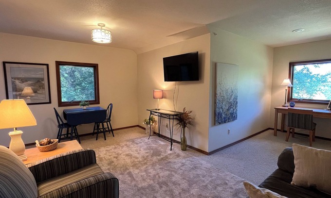 Cheboygan Apartment | Quiet Apartment in Beautiful Setting