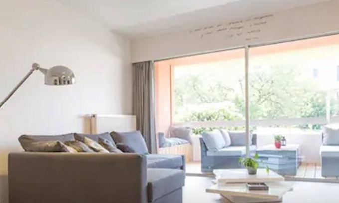 Aix-les-Bains City Center Apartment | QUIET & COMFORT TOWN CENTER, cozy 2P+C+TERRACES+GARAGE linen included