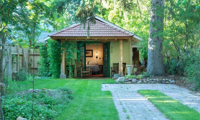 University District House | Quiet Garden Bungalow in Heart of University Neighborhood