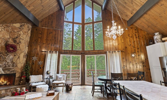 Cedar Glen Cabin | Quiet mountain getaway! Come relax in our cozy cabin surrounded by trees.