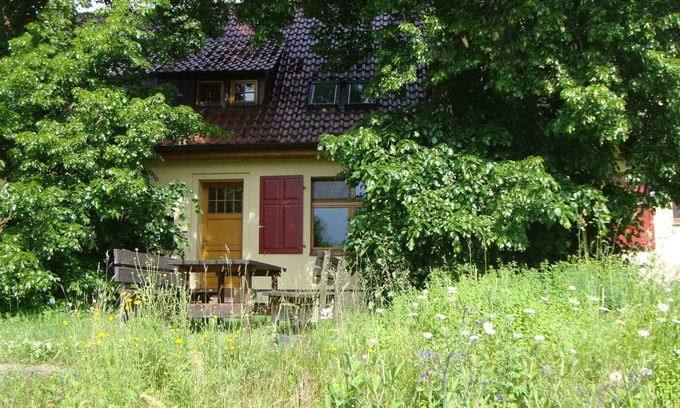 Herzfelde Apartment | Quietly located holiday home with a natural garden, 500m from the lake and the forest
