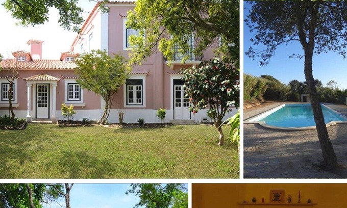 Cadaval House | Quinta 18th & 19th centuries. 17x6m Swimming pool. 3 houses x 6 persons