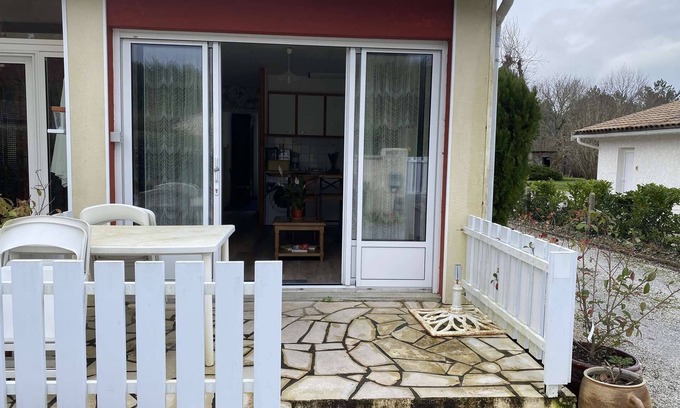Carcans House | Réf 9C : Logement mitoyen 2 pers près du centre ville