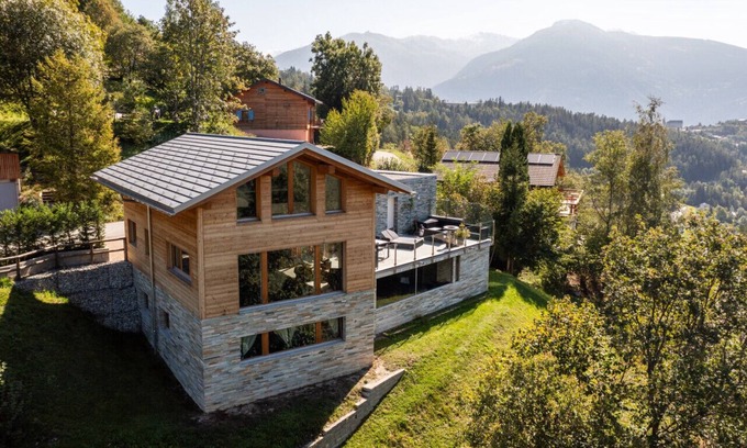 Icogne Ski Chalet | Résidence Moderne Avec Jacuzzi