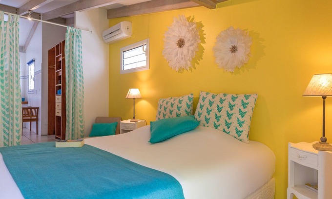 La Saline Les Bains Bed & Breakfast | Raisin de mer room - sea view