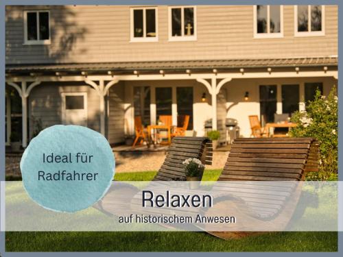 Steinberg Apartment | RamosHansenHof Fewo Fördebrise mit Sauna