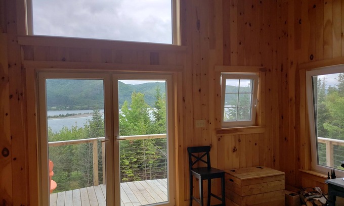 Englishtown Cabin | Raven's Roost Hike-in Sleeping Cabin at Sally's Brook Off-Grid Luxury Cabins