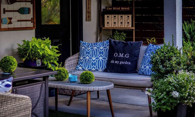 Kamloops Apartment | Rayleigh River Retreat - Garden Oasis