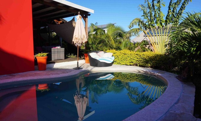 Carosse Villa | Recent pool villa 3 minutes away from the lagoon