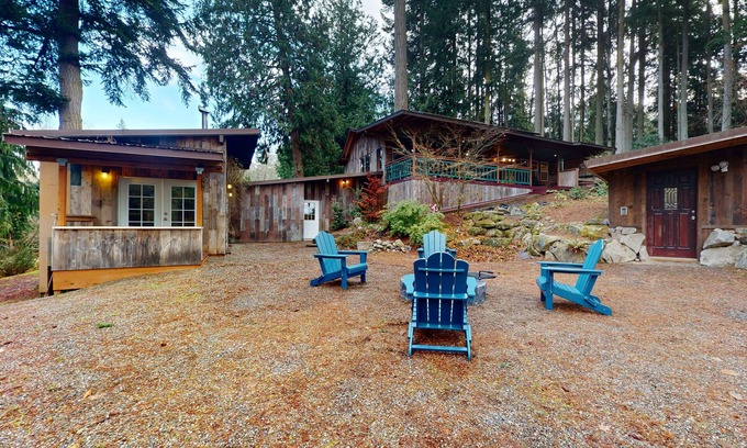 Hansville House | Refurbished cabin with beautiful views of the Hood Canal