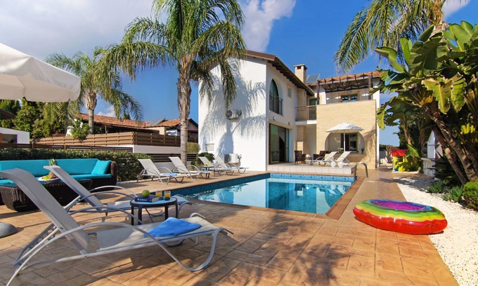 Ayia Thekla Villa | REGINA - 4Bed VILLA located in the quiet Ayia Thekla Coastal Area