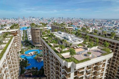 Sen Sok Apartment | Relaxation Oasis Private Spacious 1BR with Amazing Pool by SYM A1610