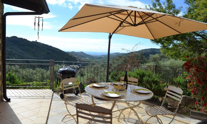 Dolcedo House | Relaxing House surrounded by Olive trees, wonderful sea view